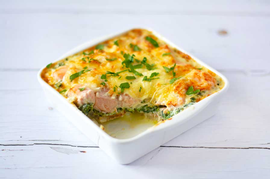 Personal Salmon Casserole